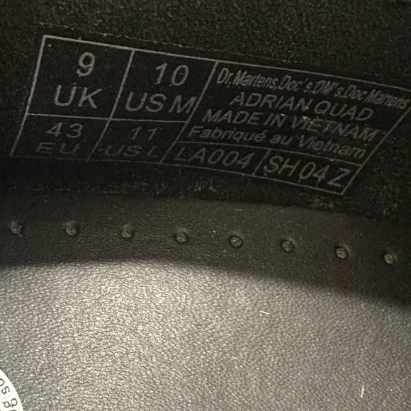 🆕Dr. Martens ADRIAN QUAD PLATFORM Tassel Loafers - Picture 12 of 17